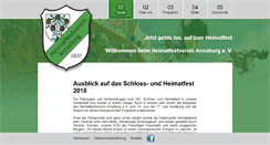 Desktop Screenshot of heimatfestverein-annaburg.de